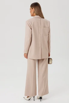 Костюм брючный 2177 беж Ambera style