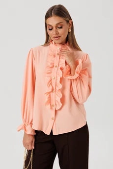 Блузка 1160 персик Ambera style