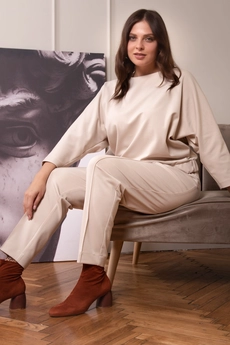 Спортивный костюм 3520 бежевый Amelia Lux