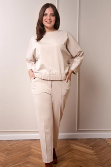 Спортивный костюм 3520 бежевый Amelia Lux