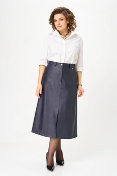 Юбка 1215 темно-синий ANASTASIA MAK