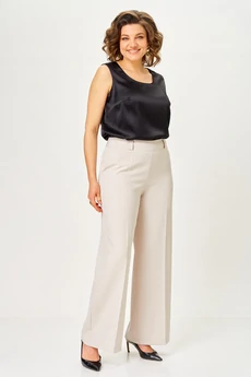 Костюм брючный 1277 бежевый ANASTASIA MAK