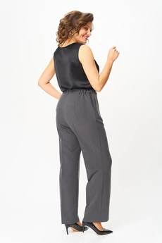 Костюм брючный 1297 серый ANASTASIA MAK