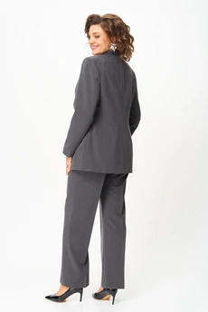 Костюм брючный 1297 серый ANASTASIA MAK