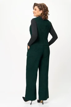 Костюм брючный 1300 зеленый ANASTASIA MAK