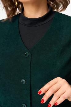 Костюм брючный 1300 зеленый ANASTASIA MAK