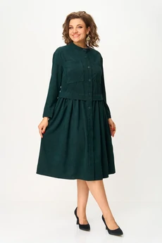 Платье 1301 зеленый ANASTASIA MAK