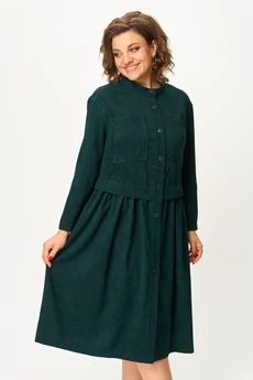 Платье 1301 зеленый ANASTASIA MAK