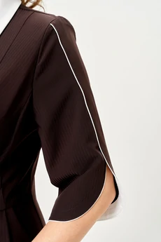 Платье 1308 коричневый ANASTASIA MAK