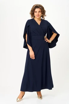 Платье 1309 синий ANASTASIA MAK