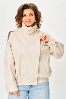 Куртка 1322 бежево-жемчужный ANASTASIA MAK