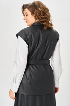 Жилет 1323 черный ANASTASIA MAK
