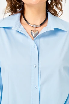 Рубашка 1324 голубой ANASTASIA MAK