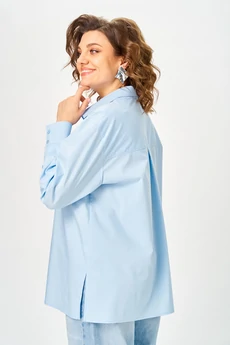Рубашка 1324 голубой ANASTASIA MAK
