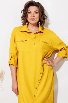 Платье 1330 желтый ANASTASIA MAK