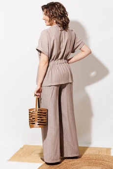 Костюм брючный 1337 какао ANASTASIA MAK