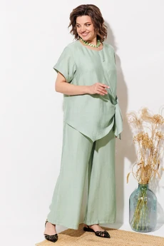 Костюм брючный 1340 мята ANASTASIA MAK