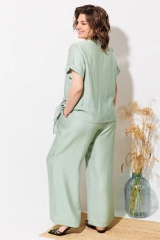 Костюм брючный 1340 мята ANASTASIA MAK