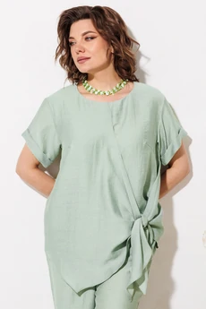 Костюм брючный 1340 мята ANASTASIA MAK