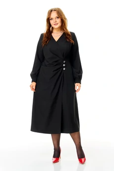 Платье 1350 черный ANASTASIA MAK