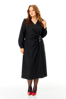 Платье 1350 черный ANASTASIA MAK