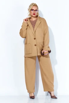 Костюм брючный 1299 капучино Anastasia