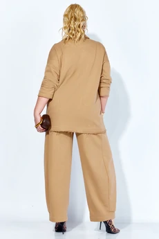 Костюм брючный 1299 капучино Anastasia