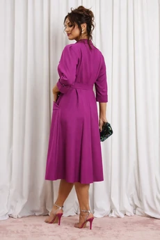 Платье 1318-1 фиолетовый Anastasia