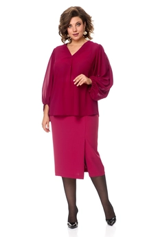 Костюм с юбкой 1049 Anastasia