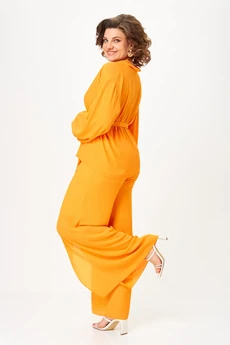 Костюм брючный 1063-1 апельсиновый Anastasia