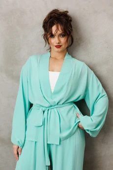 Костюм брючный 1063-1 мята Anastasia