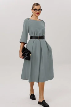 Платье 1108-4 французский серый Anastasia