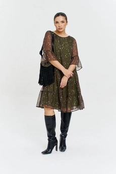 Платье 1110 олива Anastasia
