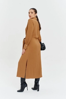 Платье 1135 кофе Anastasia