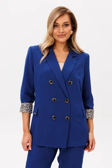 Костюм брючный 1155-4 темно-синий Anastasia