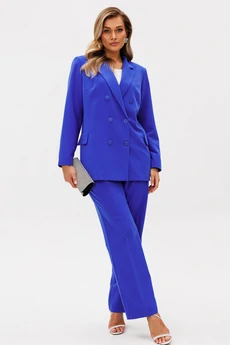 Костюм брючный 1155-4 ультрамарин Anastasia