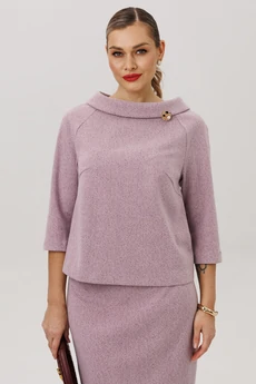 Костюм с юбкой 1163 лаванда Anastasia