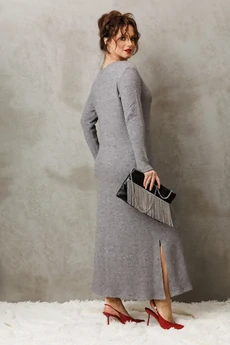 Платье 1175-1 графит Anastasia