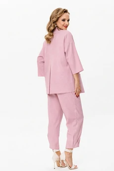 Костюм брючный 1202 пыльная роза Anastasia