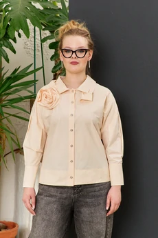 Блузка 1204-1 пудра Anastasia