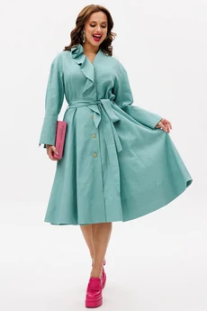 Платье 1208-4 мятно-голубой Anastasia