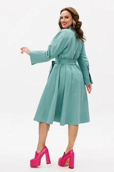 Платье 1208-4 мятно-голубой Anastasia