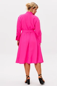 Платье 1208-4 фуксия Anastasia