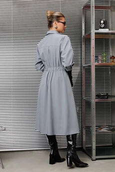 Платье 1229-2 французский серый Anastasia