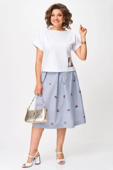Костюм с юбкой 1248 Anastasia