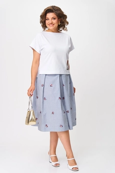 Костюм с юбкой 1248 Anastasia