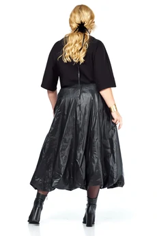 Костюм с юбкой 1280 черный Anastasia