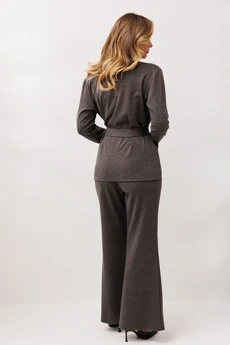 Костюм брючный 1287 графит Anastasia