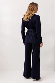 Костюм брючный 1287 темно-синий Anastasia