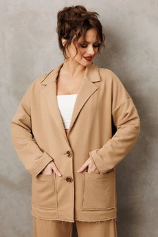 Костюм брючный 1299 песочный Anastasia